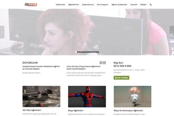 Enfold theme site design template sample