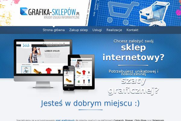 grafika-sklepow.pl site used Krudit2016theme
