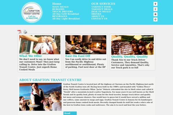 Cafecultura theme site design template sample