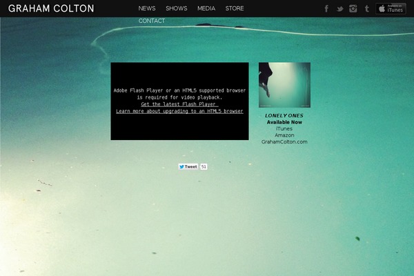grahamcoltonmusic.com site used Colton