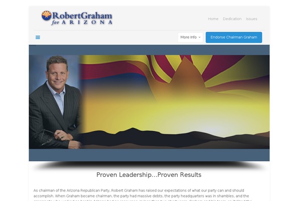 grahamforarizona.com site used BeTheme
