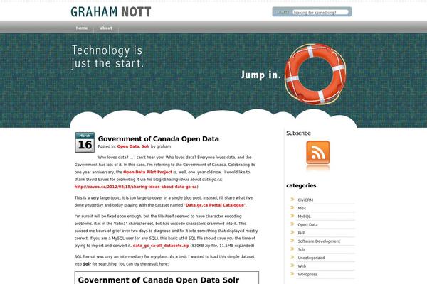 grahamnott.com site used Grahamnott
