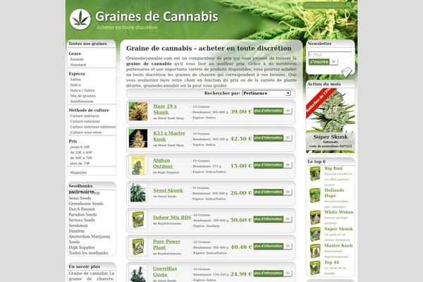 grainedecannabis.com site used Hs-new