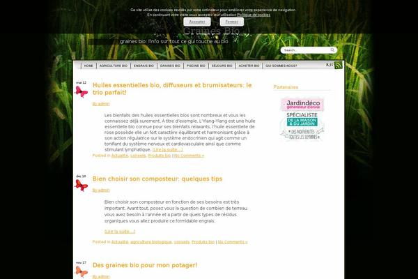 MH Biosphere theme site design template sample