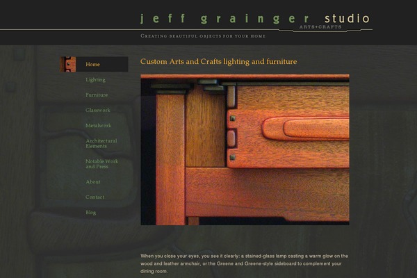 Thesis 1.8.5 theme site design template sample