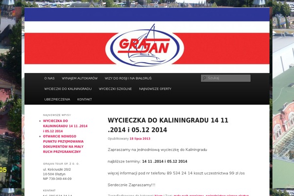 grajan.pl site used 5o5-results-archive