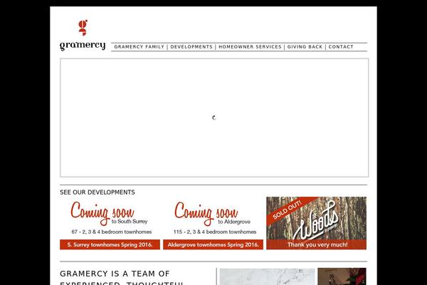 gramercy.ca site used Gramercy