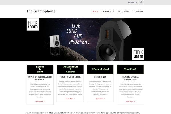 gramophone.ca site used Renden-child