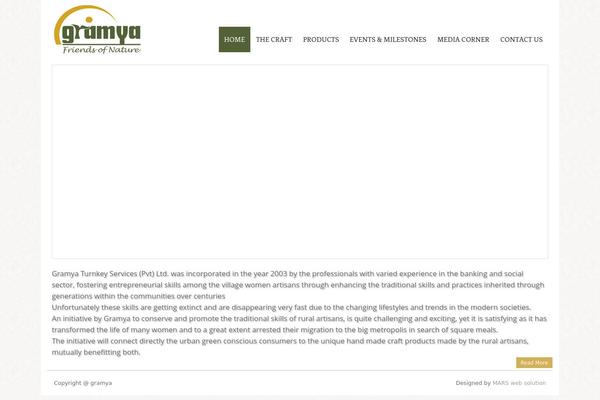 gramya.co.in site used Kreatura