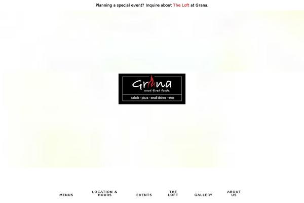 Café Pro theme site design template sample