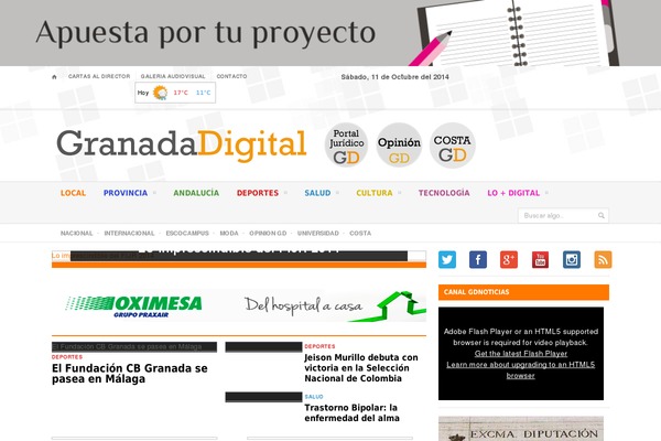 granadadigital.es site used B4st-gd