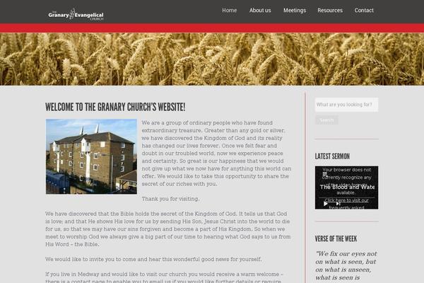 Twenty Twenty theme site design template sample