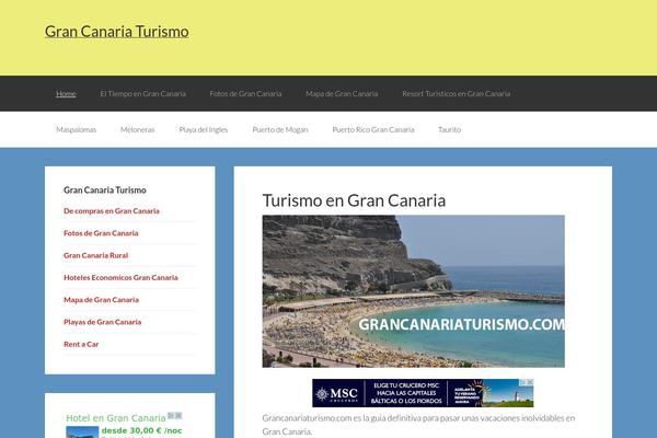 Genesis theme site design template sample