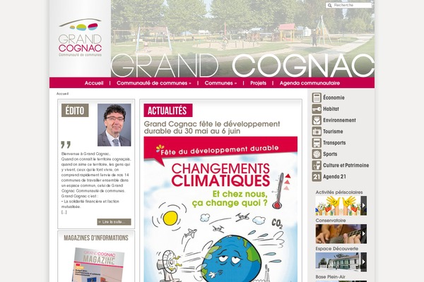 grand-cognac.fr site used Grand-cognac