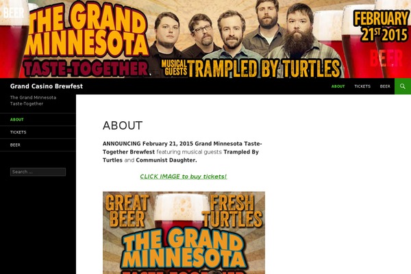 Twenty Fourteen theme site design template sample