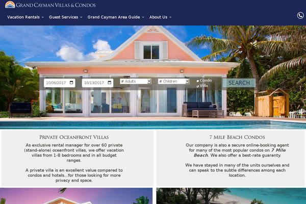 grandcayman theme websites examples