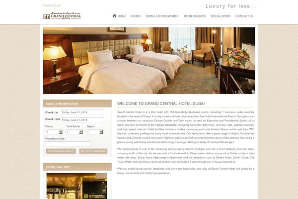 grandcentralhoteldubai.com site used Grand