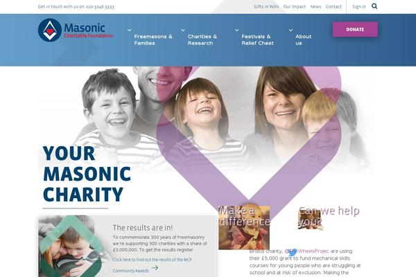 grandcharity.org site used Mcf