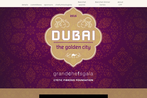 Dubai theme site design template sample