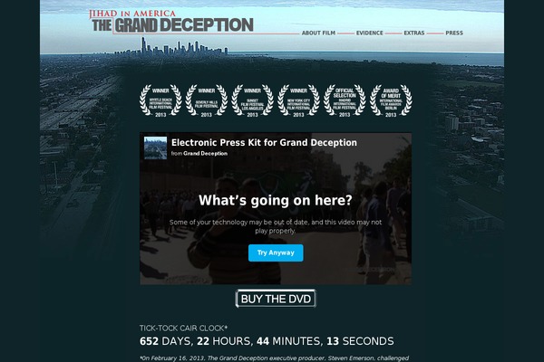 granddeception.com site used Gd-theme