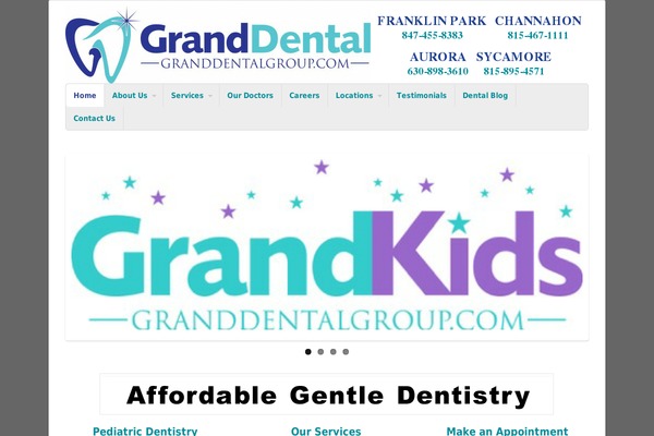 Canvas theme site design template sample