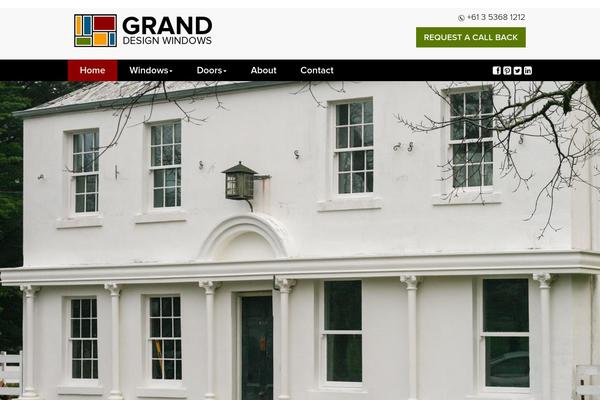 granddesignwindows.com.au site used Granddesign