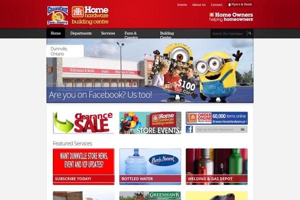 granderiehomehardware.ca site used Granderie