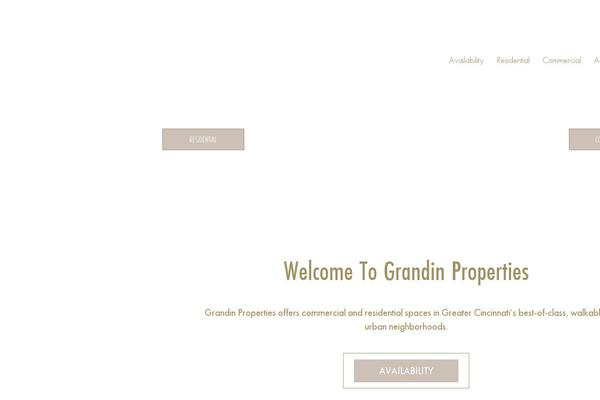 grandinproperties.com site used Grandin-properties