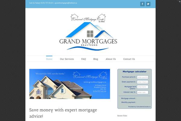 Site using CC Mortgage Calculator plugin