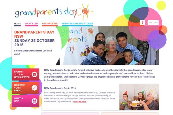 grandparentsday.org.au site used Grandparentsday