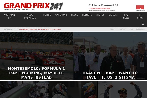 grandprix247.com site used Valenti