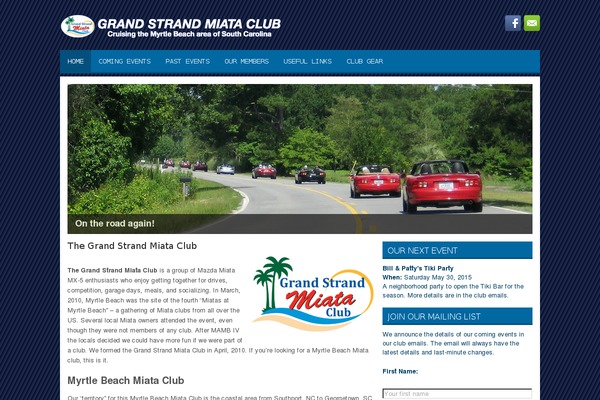 grandstrandmiataclub.com site used Priston