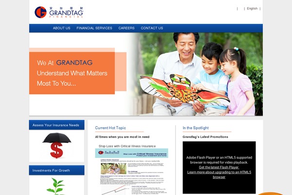 grandtag.ca site used Grandtag