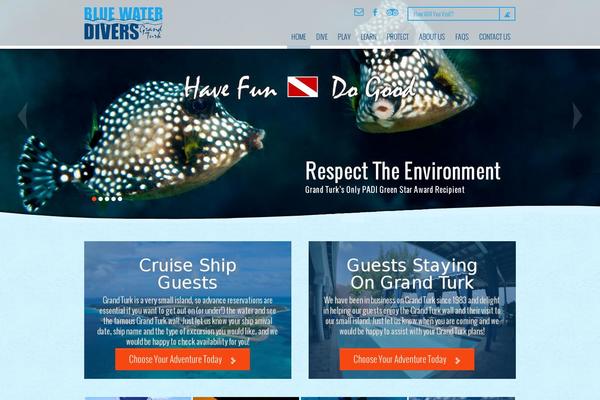 grandturkscuba.com site used Bluewaterdivers