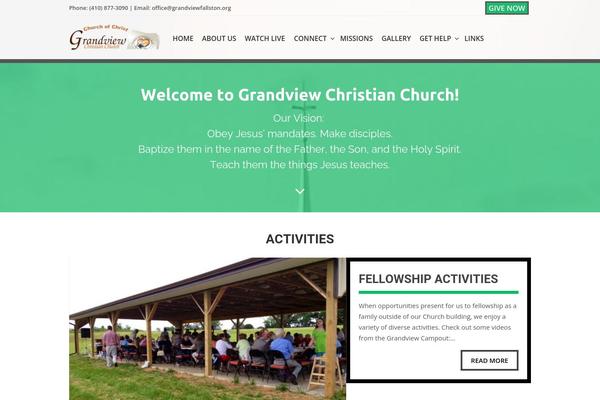 grandviewfallston.org site used Wise-church