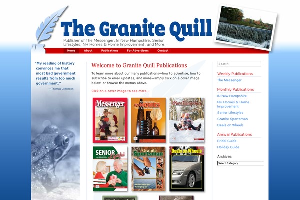 granitequill.com site used Granitequill