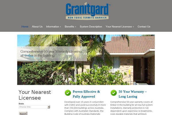 granitgard.com.au site used Granitgard