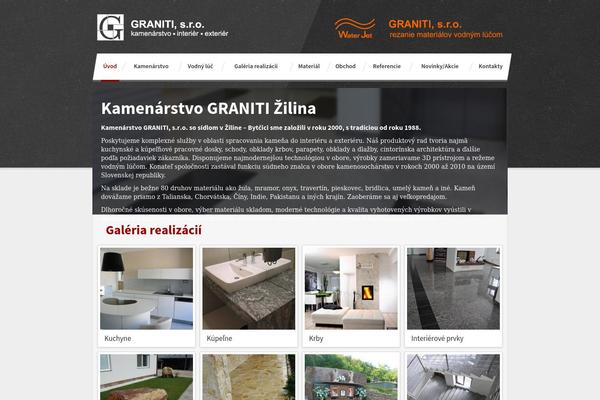 graniti.sk site used Blueweb