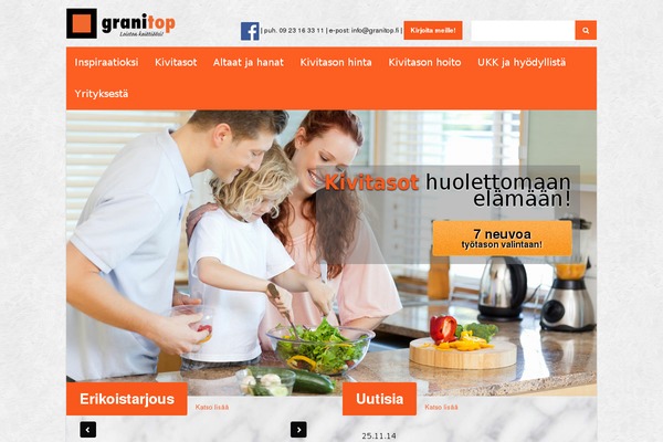 granitop.fi site used Granitop