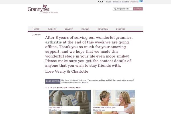 grannynet.co.uk site used Grannynet