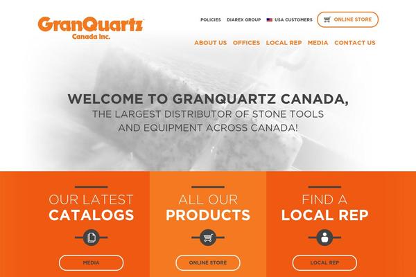 granquartz.ca site used Granquartz