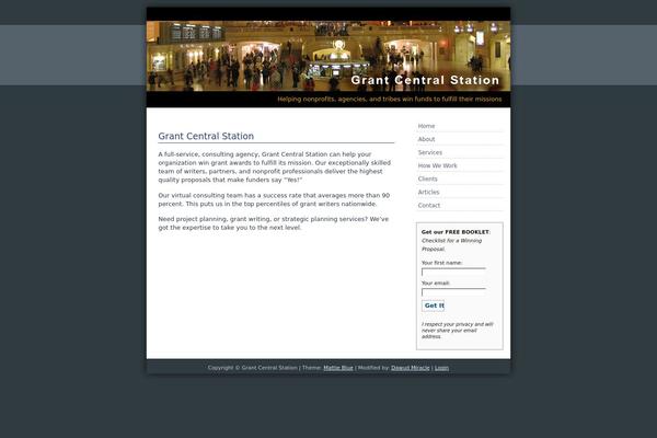grant-central-station.com site used Mattieblue