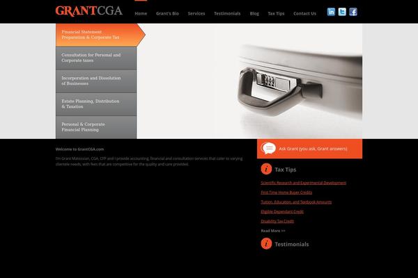 grantcga.com site used Digi-theme