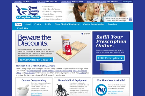 grantcountydrugs.com site used Grant
