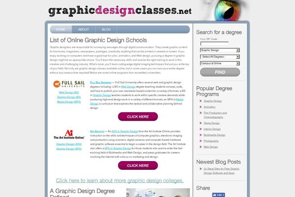Gdc theme site design template sample