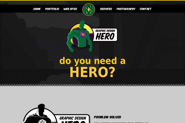 graphicdesignhero.com site used Fffolio