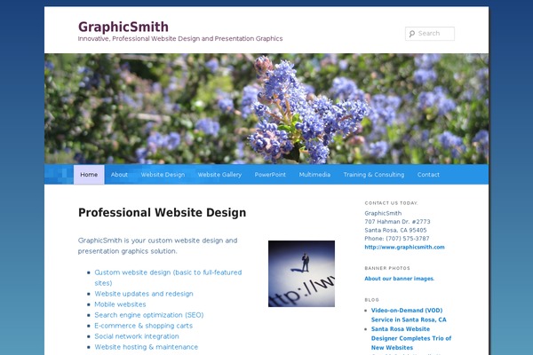 graphicsmith.com site used Graphicsmith
