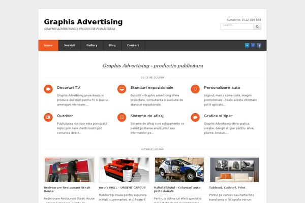 graphis-advertising.ro site used Wpex Pytheas