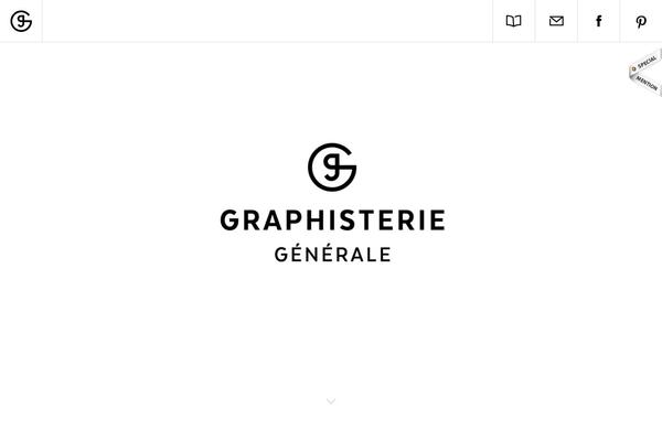 graphisterie.lu site used Graphisterie