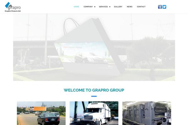 Logistic theme site design template sample